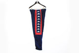 Vintage Kappa Track Pants Large big logo 90's sport style athletic trousers