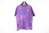 Vintage Chilly Willy Tie Die T-Shirt XLarge purple woody woodpecker family 90's retro style cotton tee