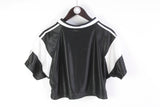 Vintage Adidas Cropped T-Shirt Women's Medium