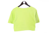 Vintage Adidas Cropped T-Shirt Women's Medium