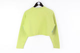 Vintage Adidas Cropped Sweatshirt Women's Medium