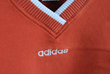 Vintage Adidas Cropped T-Shirt Women's Medium