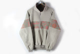 Vintage Salewa Half Zip Fleece XLarge brown 90s sport ski retro style sweater