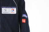 Vintage Peugeot Sport Fleece Full Zip Large