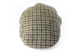 Vintage Harris Tweed Newsboy Cap