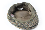 Vintage Harris Tweed Newsboy Cap