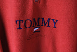 Vintage Tommy Bootleg Fleece 1/4 Zip Small