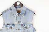 Vintage Levis Denim Vest Women's Large