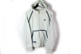 Vintage Nike Hoodie Full Zip Large white 90s style oversize retro style AIR jumper hooded