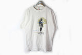 Vintage Adidas Donovan Bailey 1995 T-Shirt XLarge running cotton tee white