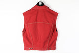 Vintage Diesel Denim Vest Small