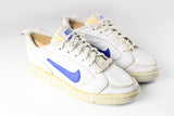 Vintage Nike Sneakers Women's US 7.5 white classis runners trainers streetwear sport shoes swoosh big logo classic 90s running trainers tennis