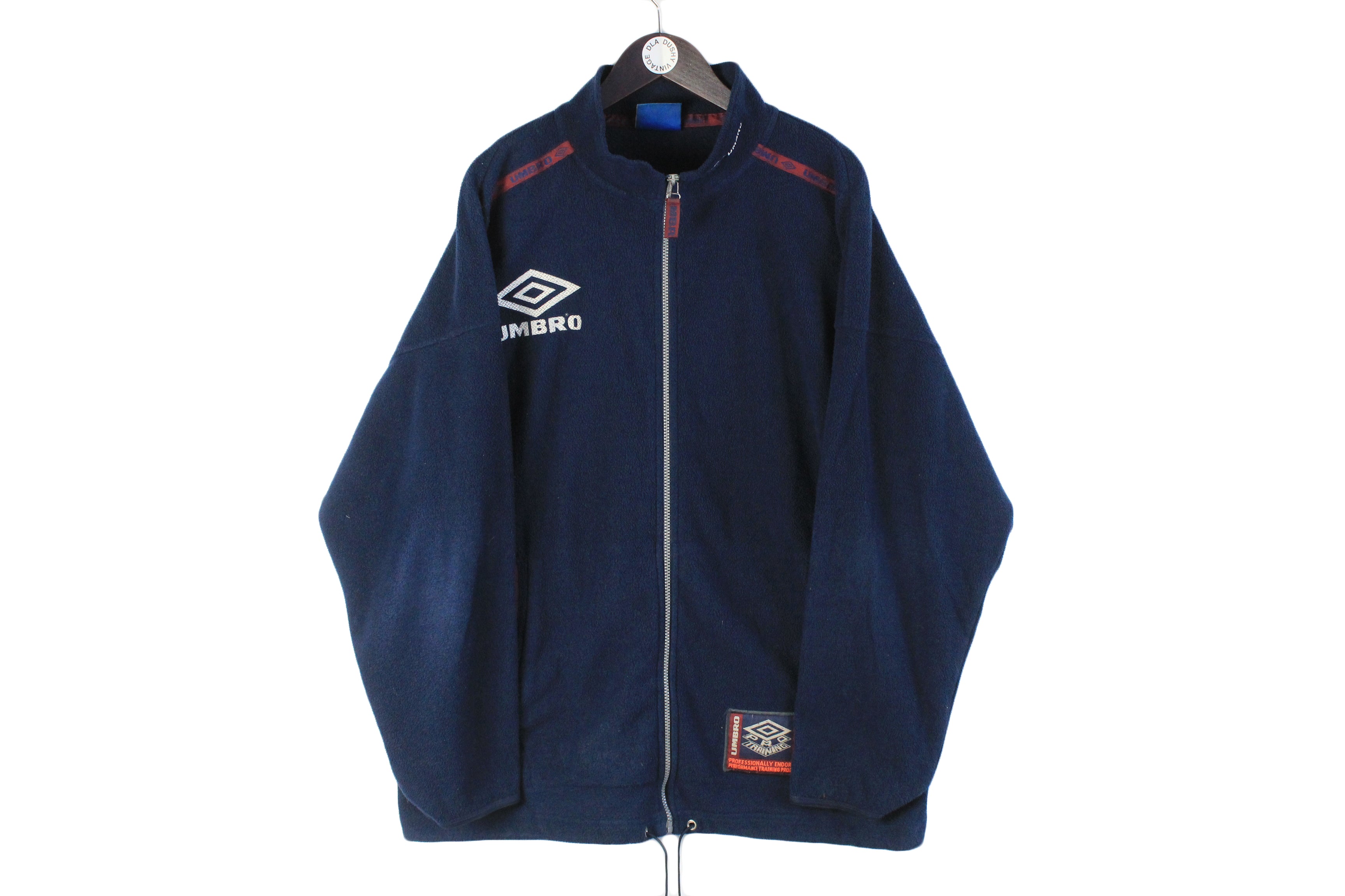 Vintage Umbro Fleece Full Zip XLarge / XXLarge