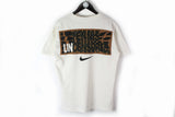 Vintage Nike Tennis Uncensored Small / Medium white big logo retro style 90s sport tee