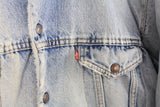 Vintage Levi's Sherpa Denim Jacket Medium / Large