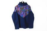 Vintage Fleece Half Zip Medium