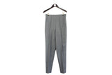 Vintage Jil Sander+ Trousers Women's 42 gray classic pants luxury made in Italy 90s