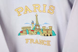 Vintage Paris France Sweatshirt Small