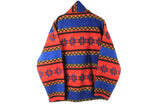 Vintage New Fast Fleece 1/4 Zip Large
