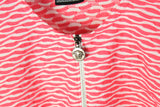 Vintage Versace Cropped Short Sleeve Zipped Blouse Women's Small