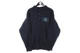 Vintage Adidas Royal Billiard Academy Sweater XLarge made in West Germany 80s retro sport jumper collared pullover rare deadstock wear