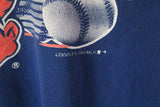 Vintage Indians Cleveland 1991 7 Logo T-Shirt Large