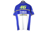 Vintage Yamaha Racing Valentino Rossi Polo T-Shirt Large