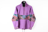 Vintage Fleece Half Zip Small Triumph ski sweater 90s sport