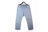 Vintage Levis 501 Jeans W 34 L 30 blue 90's made in USA denim trousers