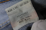 Vintage Levis 501 Jeans W 34 L 30