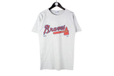 Vintage Atlanta Braves 1992 T-Shirt Medium MLB 90s retro baseball made in USA shirt