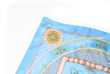 Vintage Hermes Feux D'Artifice by Michael Duchene Scarf