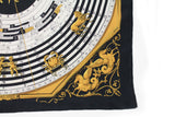 Vintage Hermes Dies Et Hore Scarf