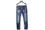 Dsquared2 Jeans 44 blue luxury made in Italy authentic streetwear denim pants