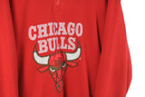 Vintage Chicago Bulls Starter Sweatshirt 1/4 Zip Large