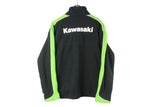 Vintage Kawasaki Fleece Full Zip Large