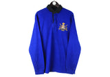 Vintage Polo by Ralph Lauren Rugby Shirt XLarge blue 90s small logo