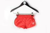 Vintage Adidas Shorts Kids 90s red