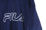 Vintage Fila Fleece 1/4 Zip Large