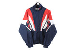 Vintage Adidas Track Jacket Medium / Large blue 90's sport style windbreaker