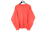 Vintage Fred Perry Sweatshirt Medium red crewneck 90s sport jumper