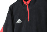 Vintage Adidas Fleece 1/4 Zip Small / Medium