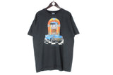 Vintage Trinity T-Shirt XLarge made in USA black auto sport classic American style muslecar 80s