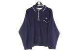 Vintage Lacoste Sweatshirt Large collared jumper sport style 90s
