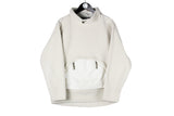 Trussardi Fleece Women's Medium white cozy sport style ski jumper