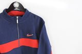 Vintage Nike Sweatshirt Half Zip Women's Small