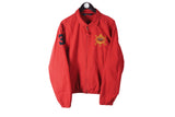 Vintage Polo Ralph Lauren Harrington Jacket Large red 90s full zip retro style UK wear