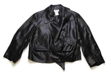 vintage SONIA RYKIEL authentic women's black belt Jacket SIZE 44 made in France top rare autumn spring hipster blazer luxury outfit 90s 80s