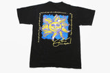 vintage HARD ROCK CAFE Lisbon tee authentic black rare t shirt Size S retro 90s 80s concert tour sun logo vntg big logo mens womens unisex