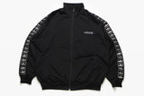vintage ADIDAS ORIGINALS mens track jacket Size XL authentic black sleeve logo rare retro acid rave hipster bomber sport jacket suit 90s 80s